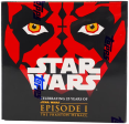 2023 Topps Chrome Sapphire Star Wars: The Phantom Menace Edition (8 packs per box, 4 cards per pack) Hot on Sale