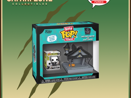 Funko: Bitty Pop Towns - Nightmare Before Christmas - Jack & Jack s House Hot on Sale