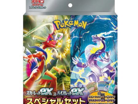 Pokémon | Caja Dual Escarlata ex y Púrpura ex Japonés 2023 Fashion