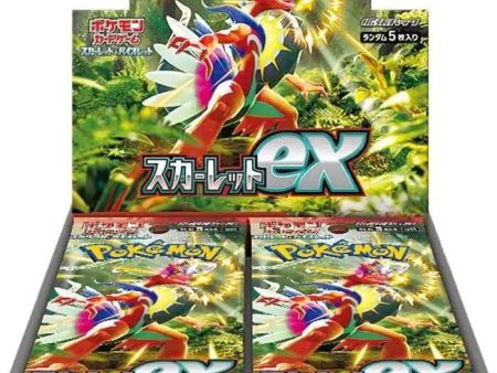 Pokémon | Caja 30 Sobres Scarlet ex Japonés 2023 on Sale