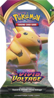 Pokemon Vivid Voltage Hanger pack (1 pack per box, 10 cards per pack) Discount