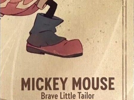 Mickey Mouse - Brave Little Tailor Puzzle Insert (Bottom Right) [The First Chapter] Fashion