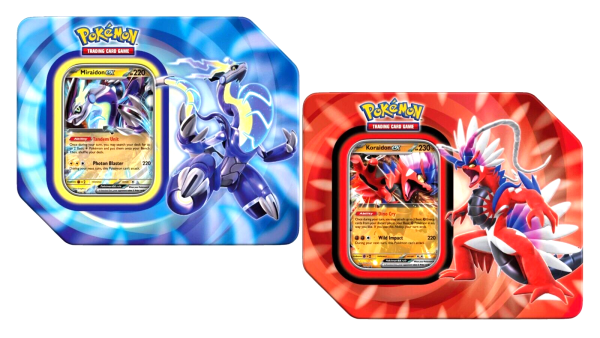 Pokemon S&V Paldea Evolved Legends Tin ( 5 Packs per box, 10 cards per pack) For Sale