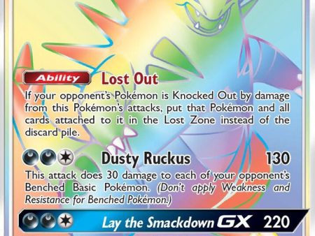 PKMN Singles  - Tyranitar GX (Secret) Hot on Sale