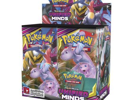 Pokemon Unified Minds Booster Box (36 packs in a box, 10 cards in a pack) Online