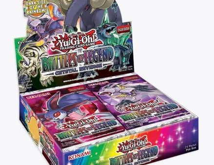 Yu-Gi-Oh Crystal Revenge Booster Box (24 packs per box, 5 cards per pack) For Cheap