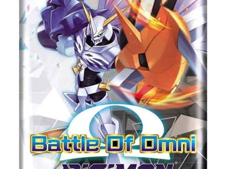 Digimon Battle of Omni Booster Pack (Each pack contains 12 random cards) Supply