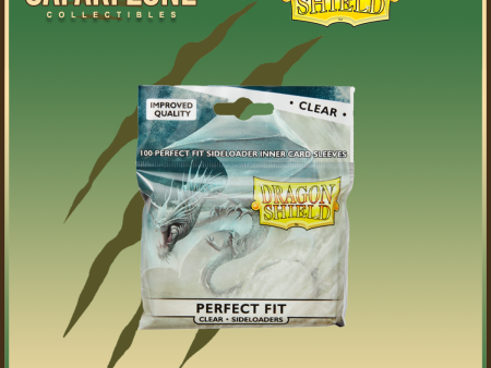 Dragon Shield: Perfect Fit Standard Sideload - Clear 100CT Cheap