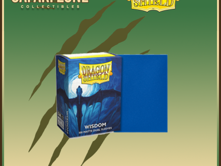 Dragon Shield: Standard Size Sleeves 100 count Dual Matte - Wisdom Online Hot Sale