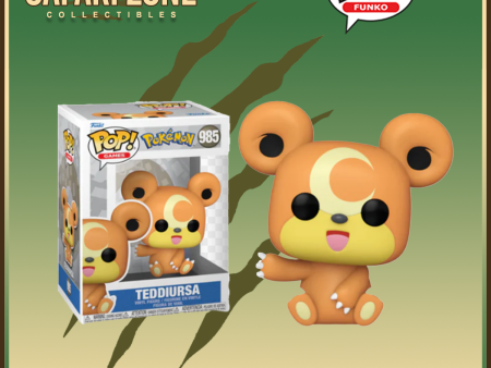 Funko: Pokemon Pop - Teddiursa #985 Online Sale