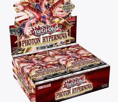 Yu-gi-oh Photon Hypernova Booster Box (24 packs per box, 9 cards per pack) Online now